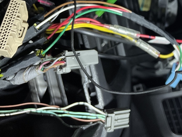 前期型FD2シビック純正インターナビ→プレミアムインターナビ交換 その