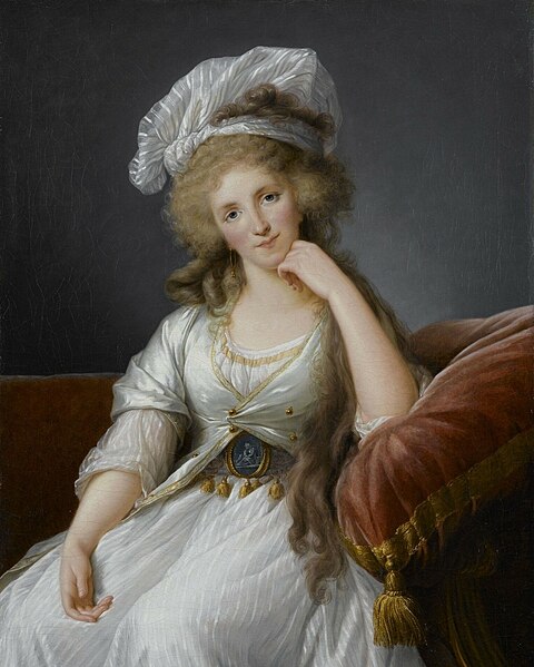 王妃マリーアントワネット絵画美品 王妃マリー＝アントワネット[26004016957]の写真・イラスト素材
