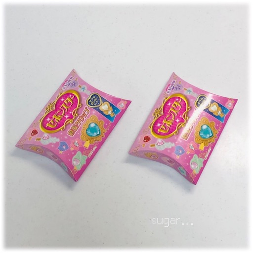 セールプレゼント包装夏休み✨️セボンスター前髪クリップ カバヤ食品のアクセサリー玩具菓子「セボンスター」デザイン！粧
