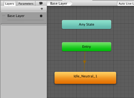 unity アセットのanimationclipを編集する いんでぃーづ