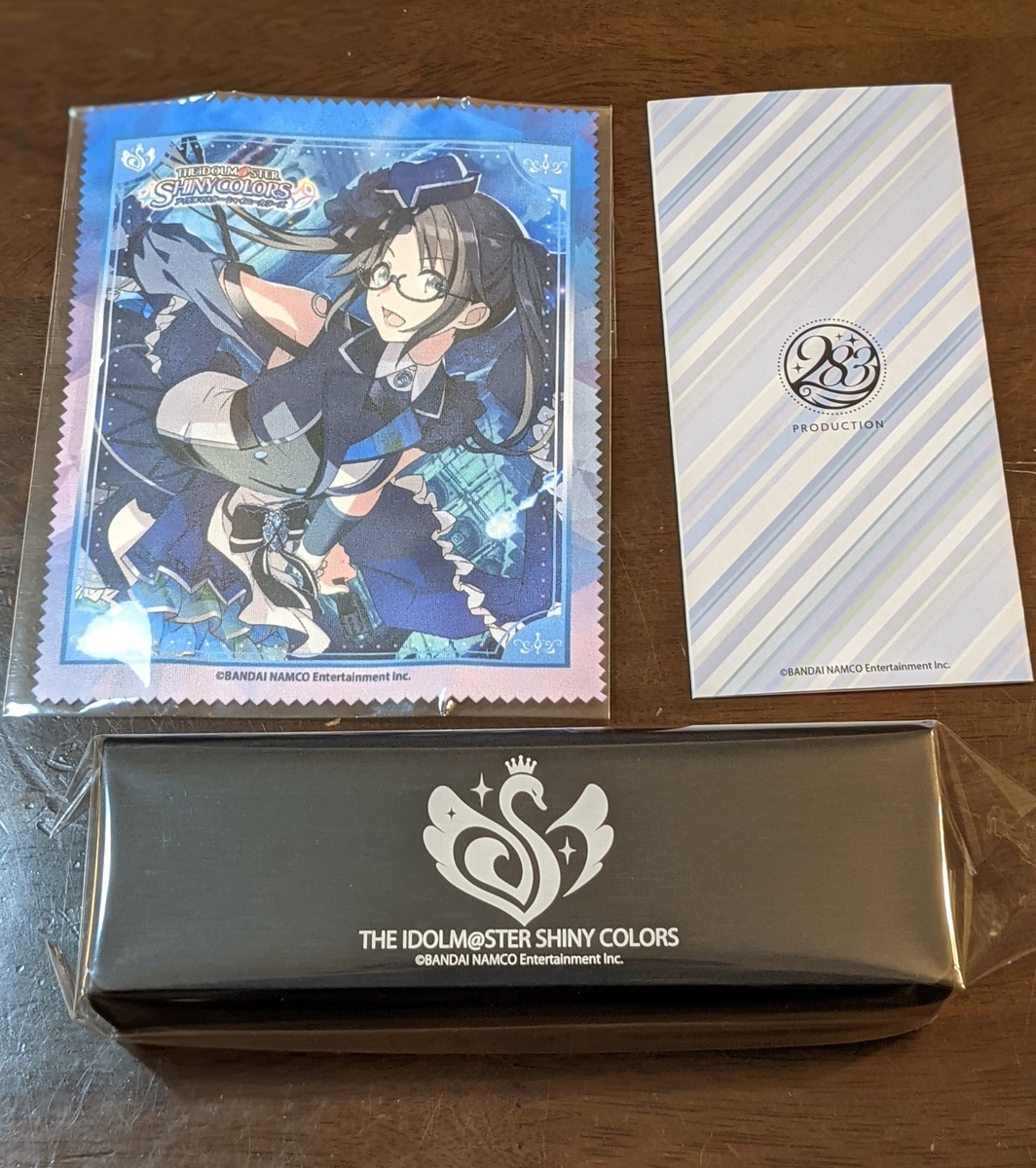 シャイニーカラーズ コラボレーション眼鏡 三峰結華 雨に祝福ver