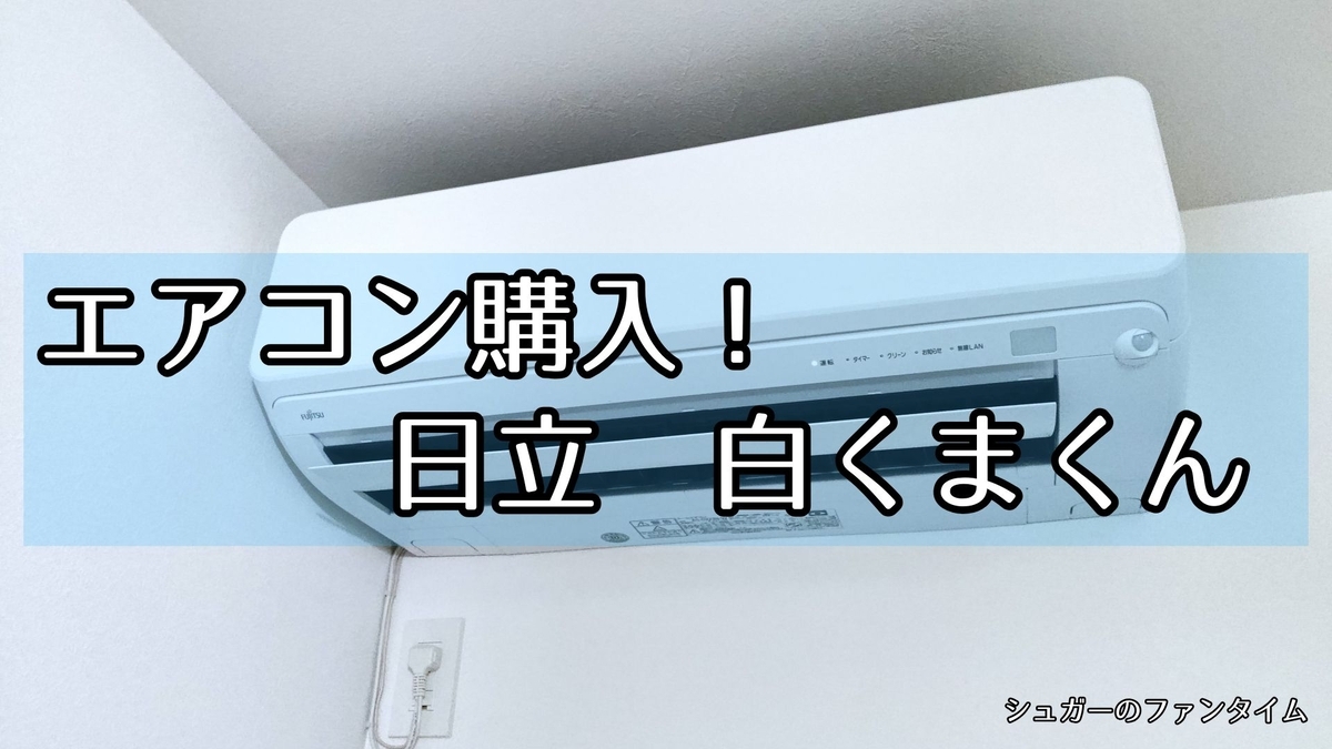 エアコンを買い換えました！日立 白くまくん RAS-DR2225S かかった費用 