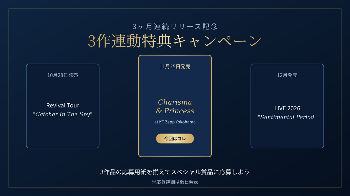 UNISON SQUARE GARDEN TOUR 2025「Charisma & Princess」at KT Zepp Yokohama