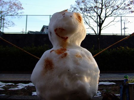 雪だるま！！