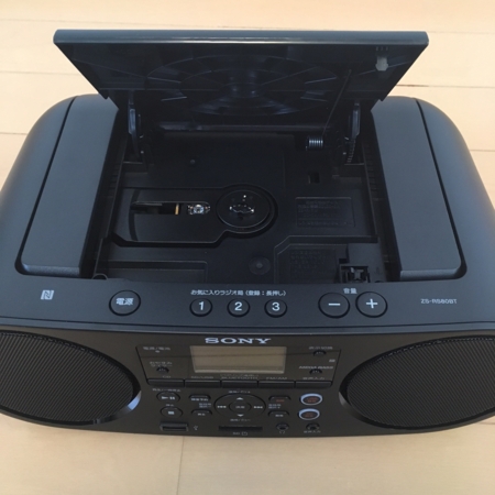 CDラジオSONY『ZS-RS80BT』を徹底レビュー！ラジオ好きに特に
