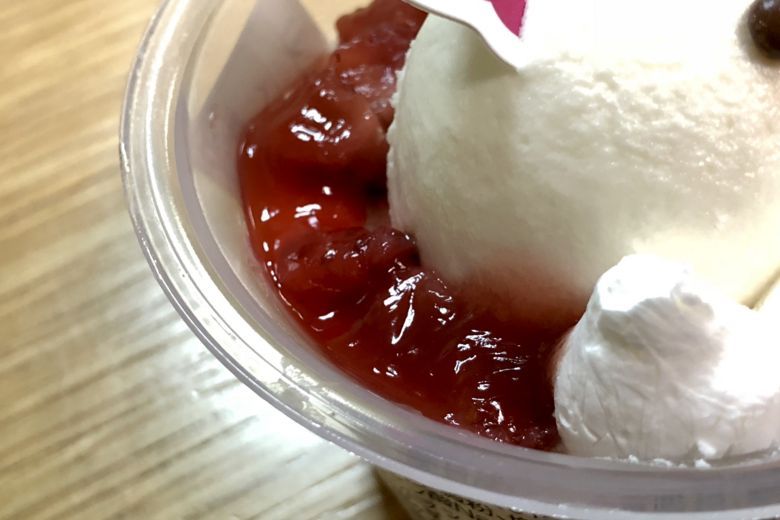 いちごのソース