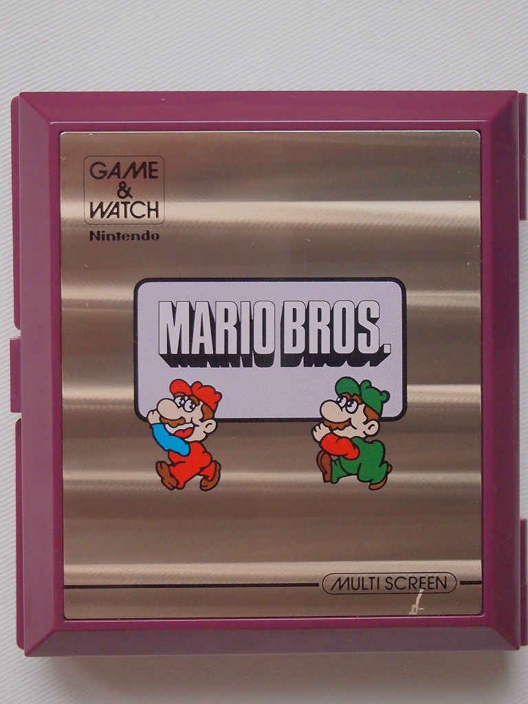 【動作確認済】ゲームウォッチ　マリオブラザーズ　ポッカバージョン　懸賞品 任天堂 【新品】ゲーム＆ウオッチ スーパーマリオブラザーズ