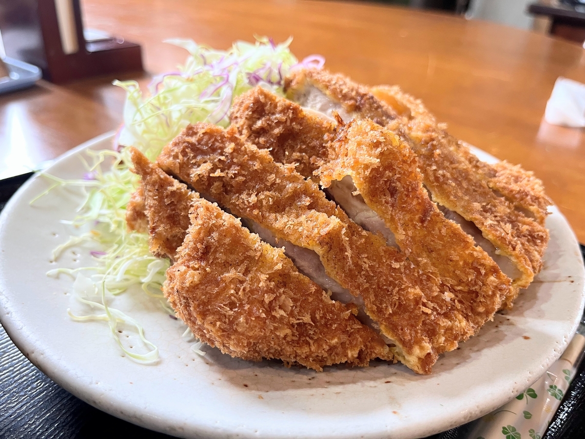 ダブルかつ定食