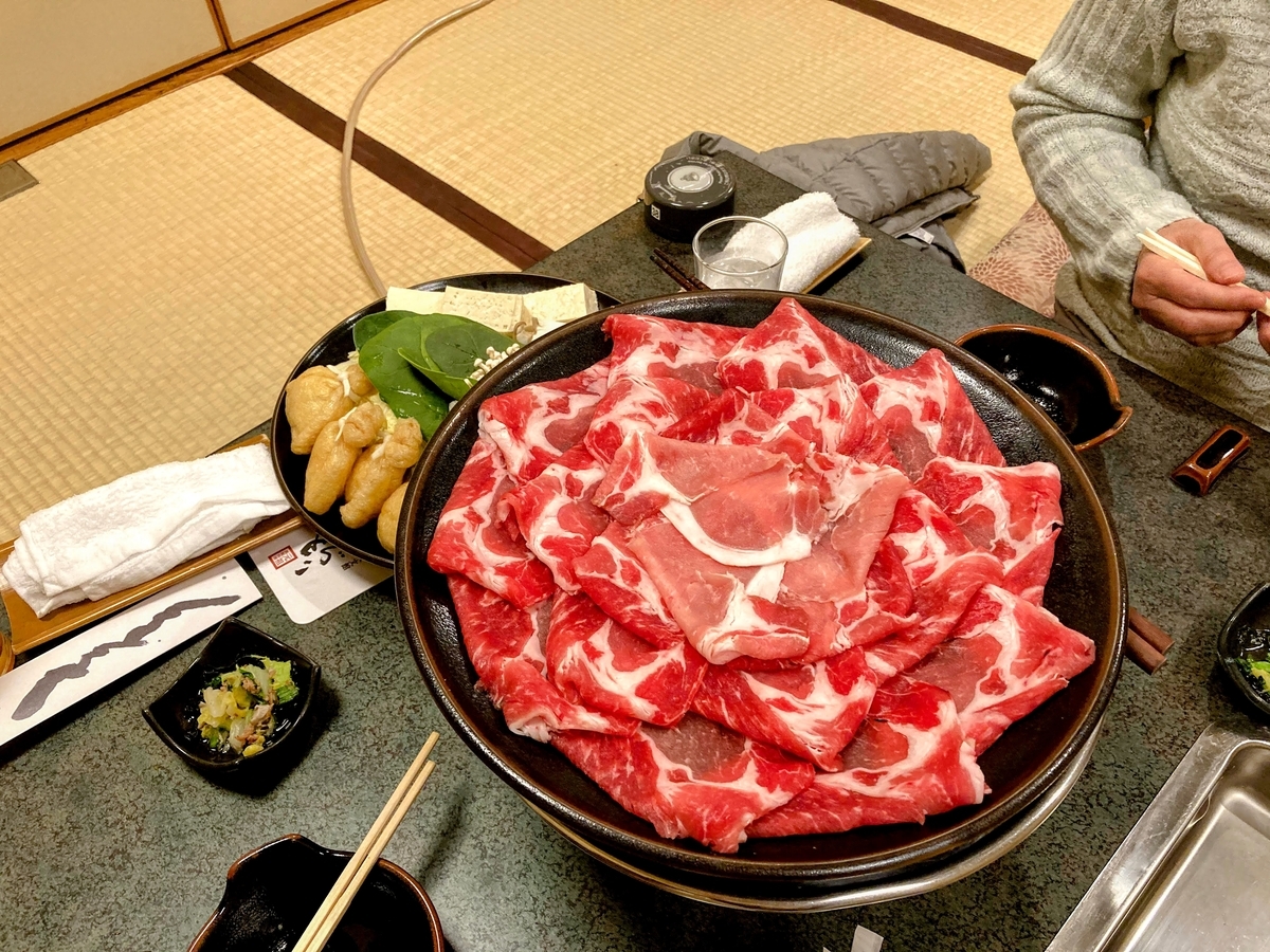 黒豚料理 あぢもりのしゃぶしゃぶ