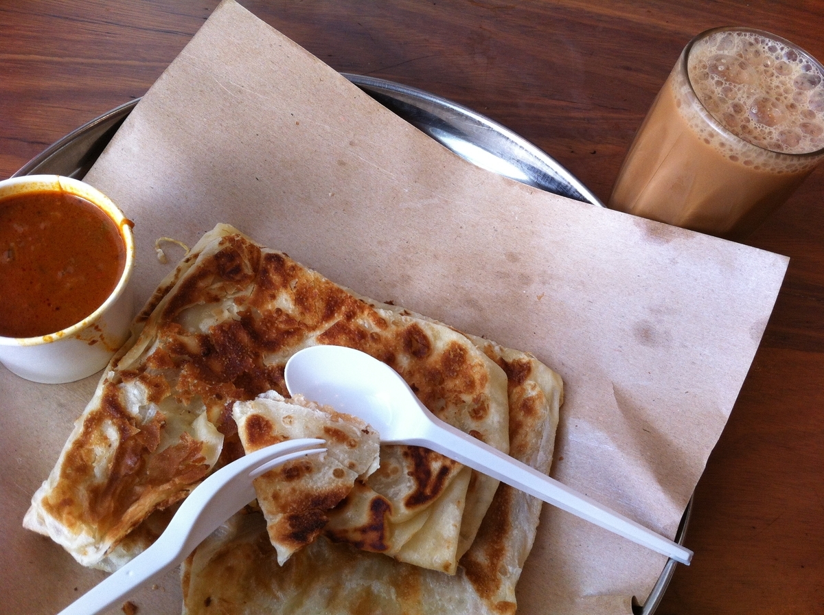 10年前にシンガポールで食べたロティ