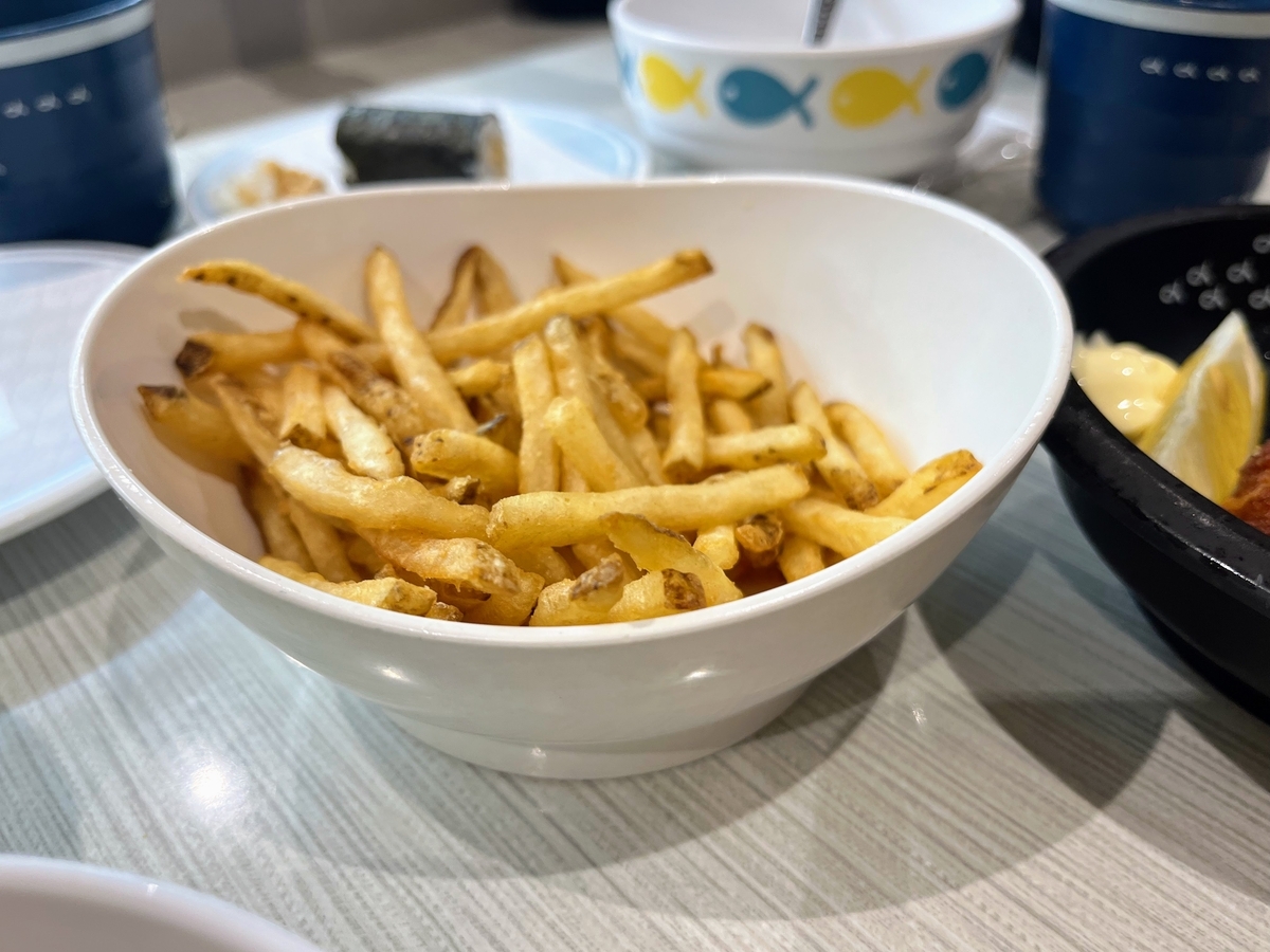 はま寿司のポテト