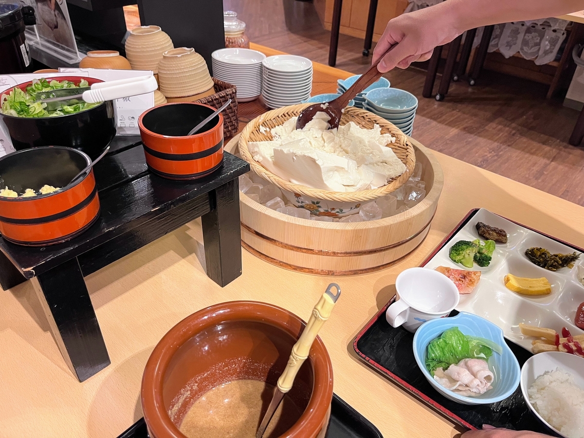 はなの樹のビュッフェ