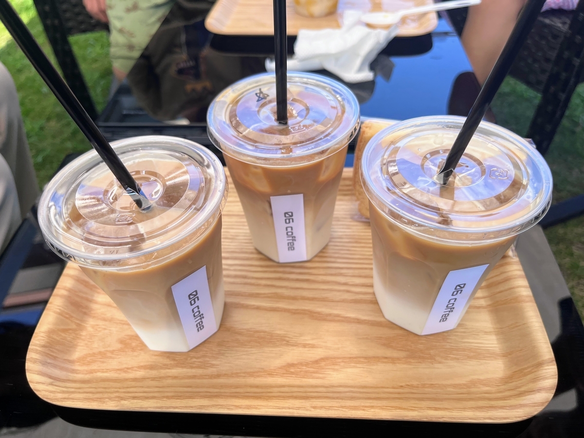 06coffeeのカフェラテ。
