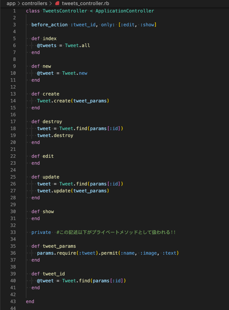 Rails Showアクション 投稿の詳細を表示しよう Sugulogの日記