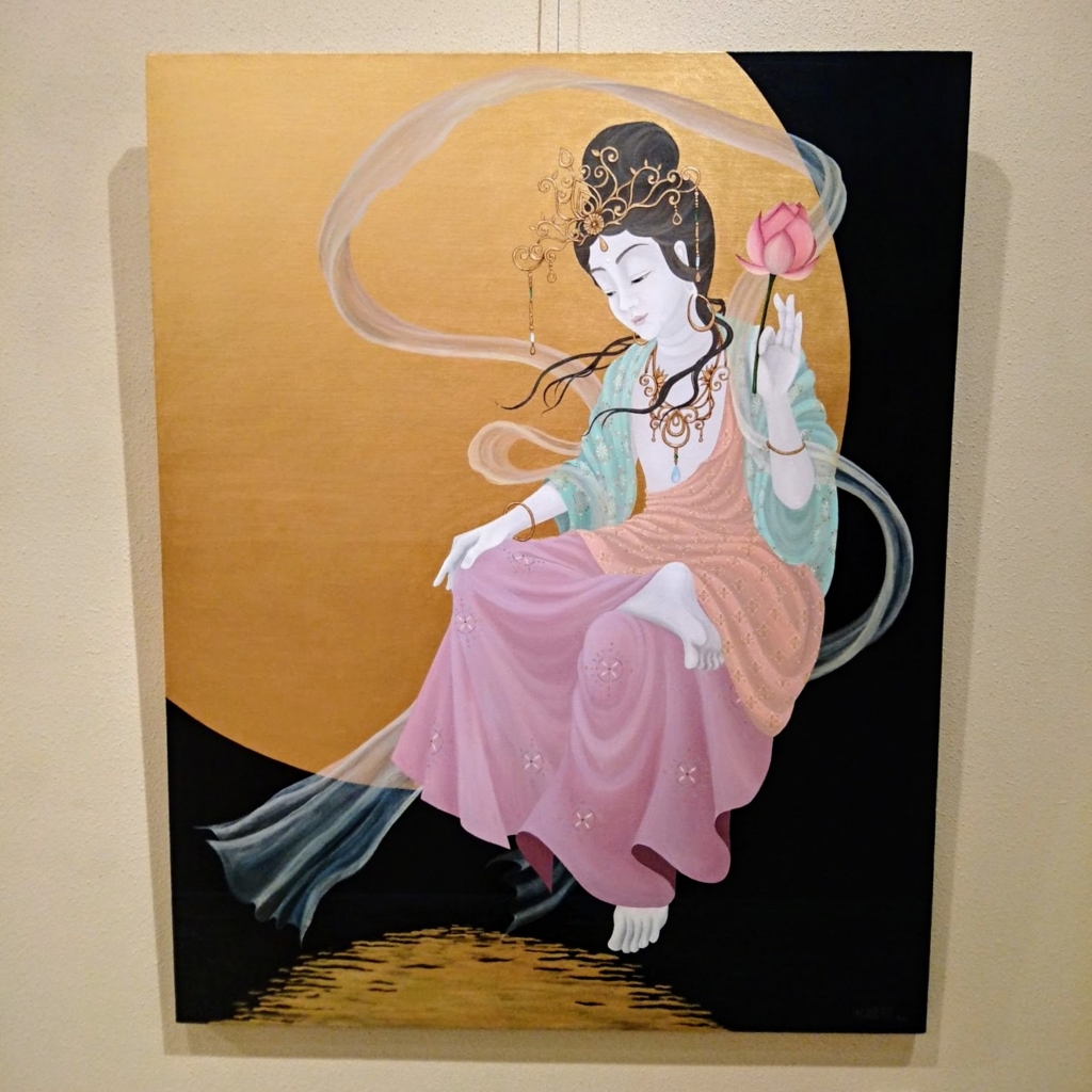 原画　神仏　F12　アート　絵画　仏像画　アクリル画　現代アート　art 原画 仏像画 神仏 絵画 アクリル画 現代アート 一点物 手描き