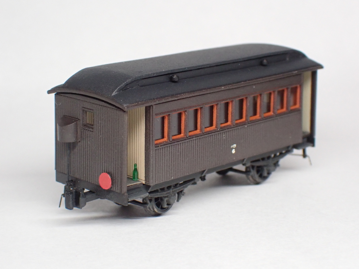 HO ナハフ 14100？ 日車型客車を作る(2) - ましゅうの工作室