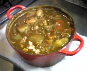 剛さんの誕生日にカレーを作りました