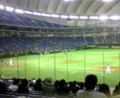 初めてコンサート以外でドームに来ました。日ハム・ソフトバンク戦。