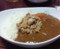 チキンカレー。納豆乗せw