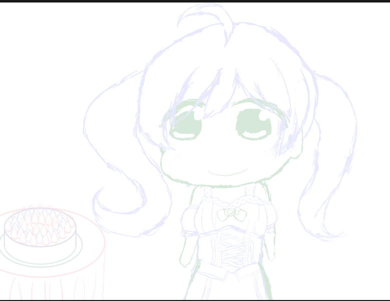さらっとゆるっと ラフ 下書き 創 遊 楽