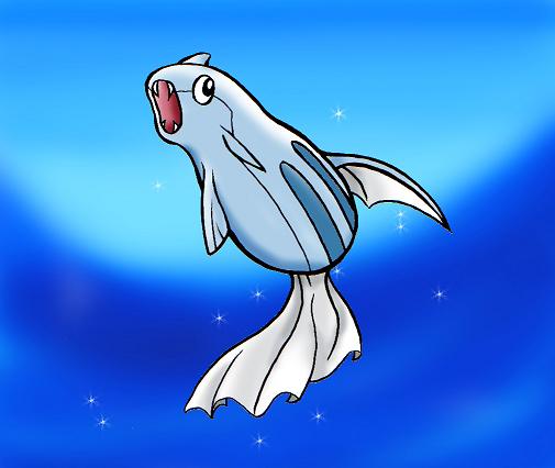 ふんしゃポケモン テッポウオ みどりのながれ