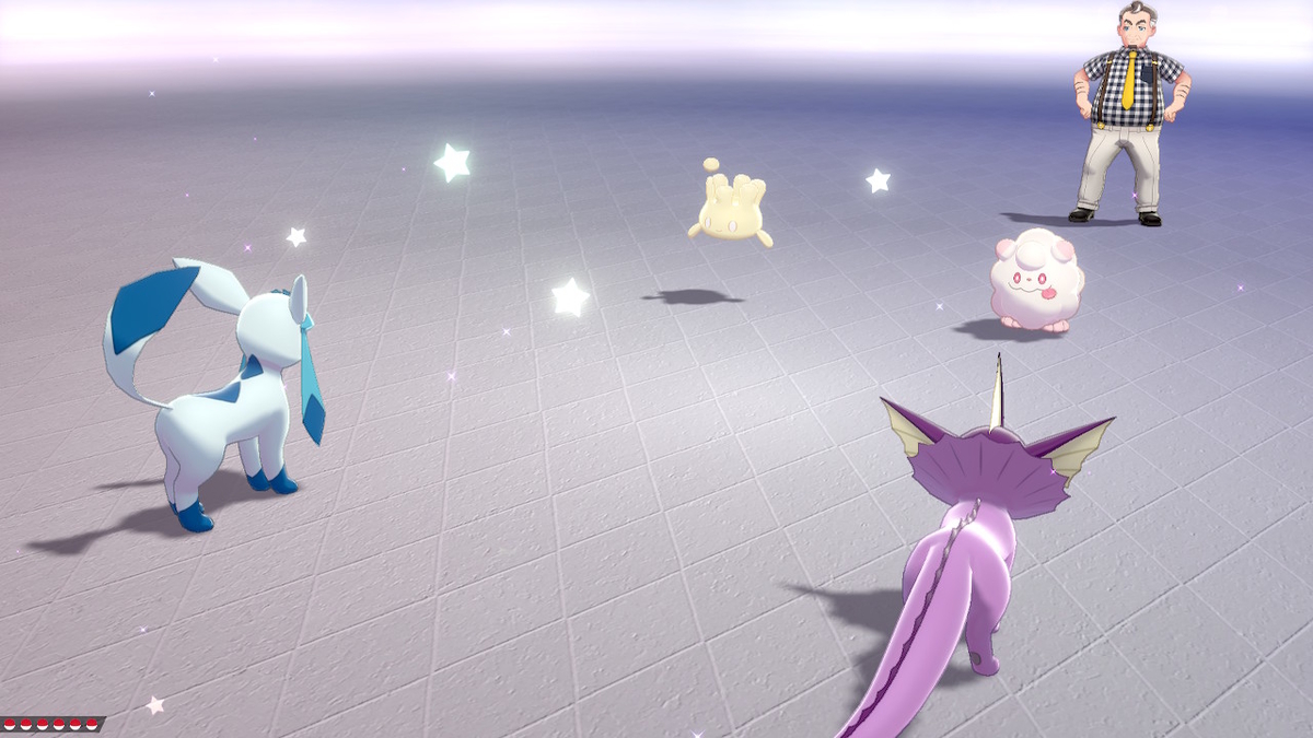 過去作ポケモンの色違いエフェクトについて みどりのながれ