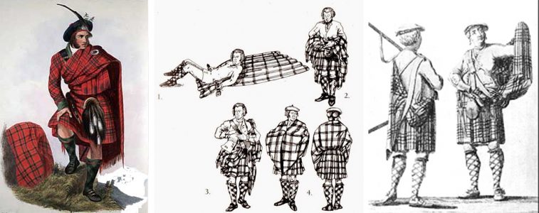 昔のキルトはこんな感じ