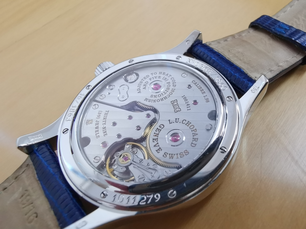 楽天市場】[中古]ショパール L.U.C クアトロ ハンドワインド