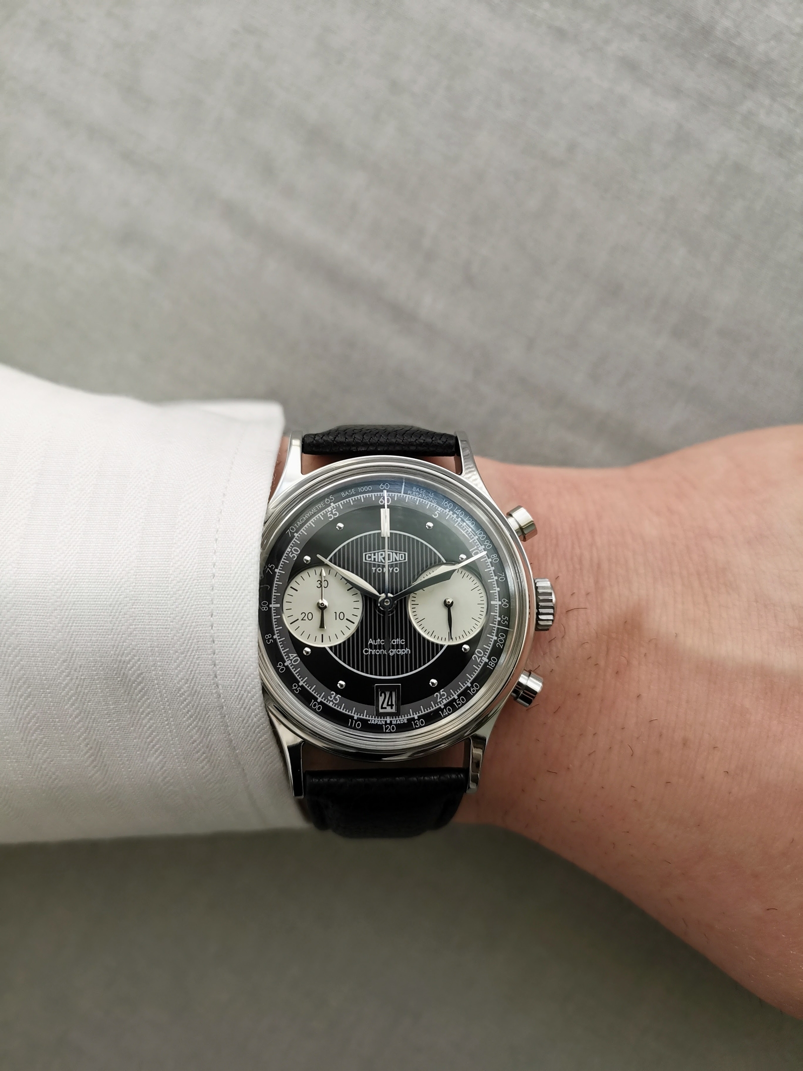 CHRONO TOKYO クロノトウキョウ クロノグラフ CH001K レビュー