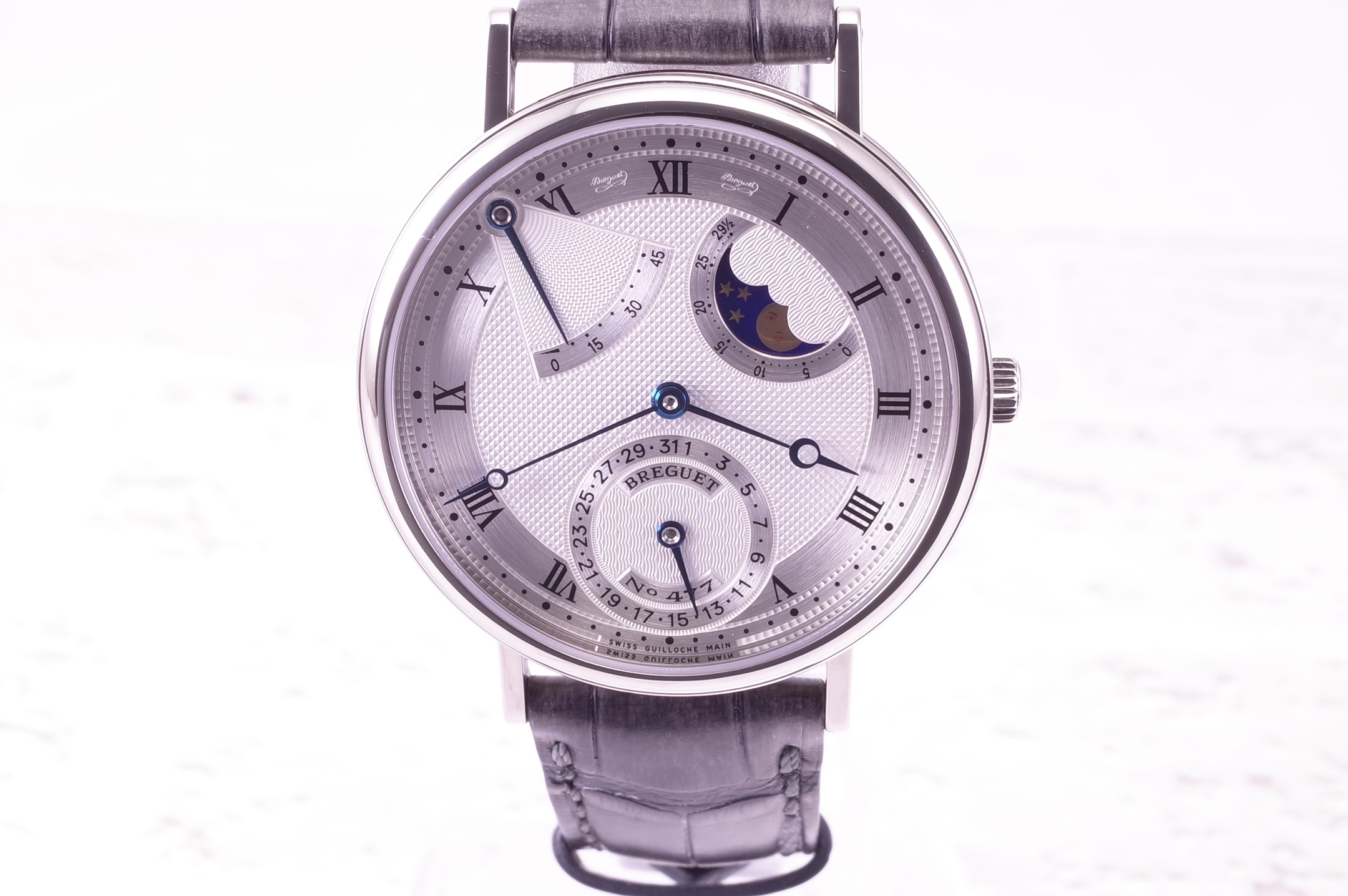 ブレゲ Breguet 9v6 11 7137ba クラシック シルバー文字盤 メンズ 中古 腕時計 最大63 オフ クラシック