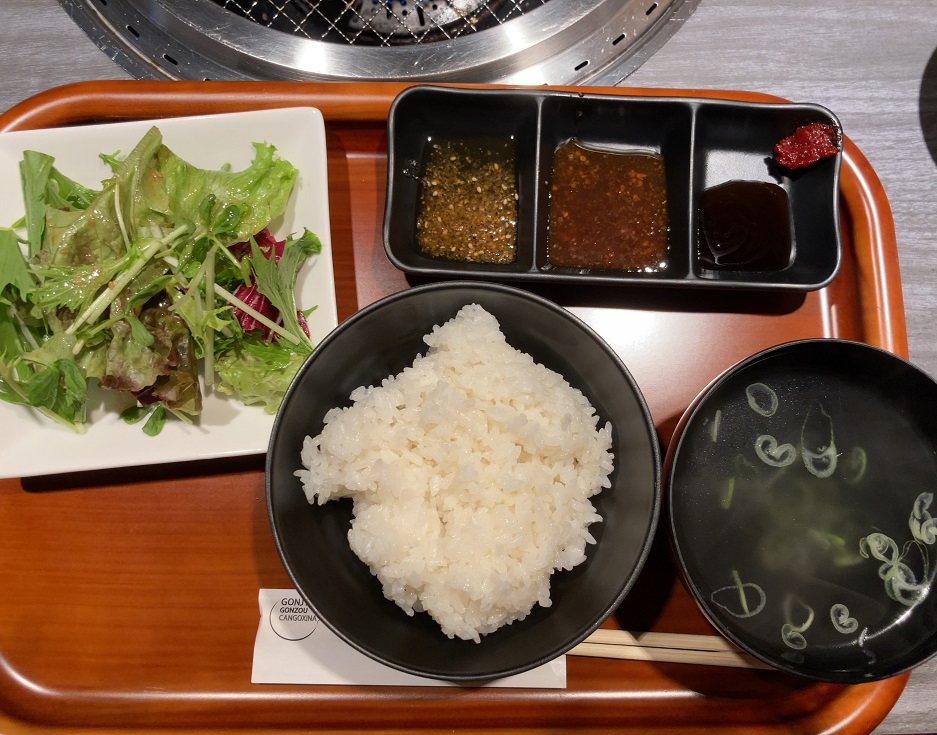 あぶり権十郎の下田ポークと牛カルビの焼肉定食ランチ