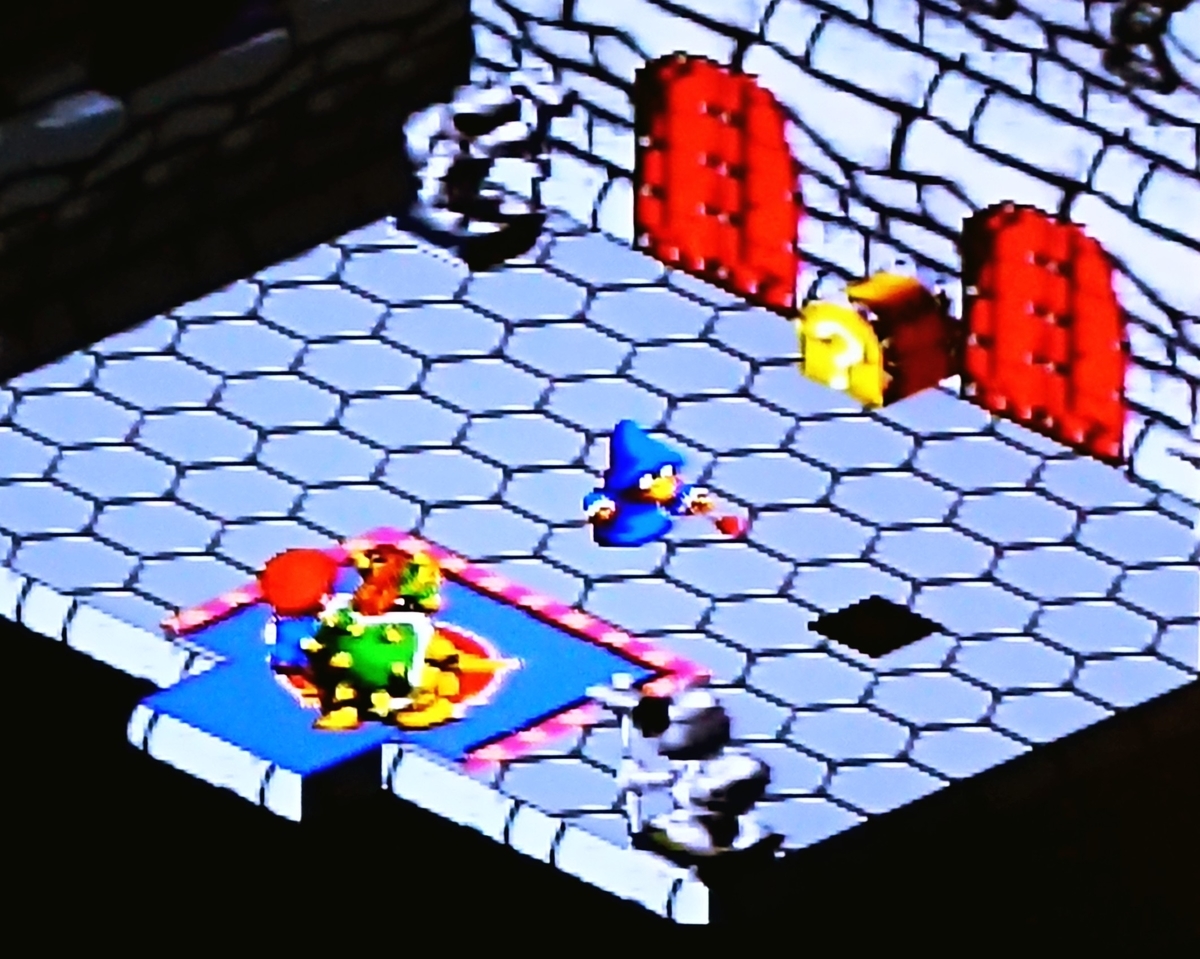 スーパーマリオRPG クッパ城10 正気に戻ったカメザードさんと、またまたこんにちはクロコさん最強防具をありがとう！ - 懐かしめのゲームを遊んでいます