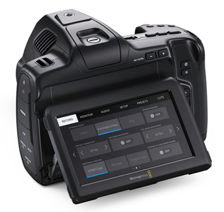 BMPCC 6K ProのLCDがとってもブルー (プラス内蔵ND&電池の持ちについて