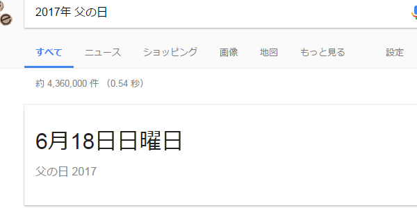 父の日 ワードのリスティング広告まとめ 勝手に諸々まとめ