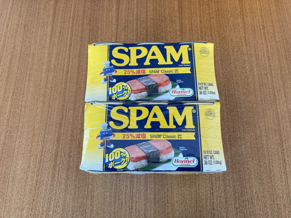コストコ購入品：スパムランチョンミート