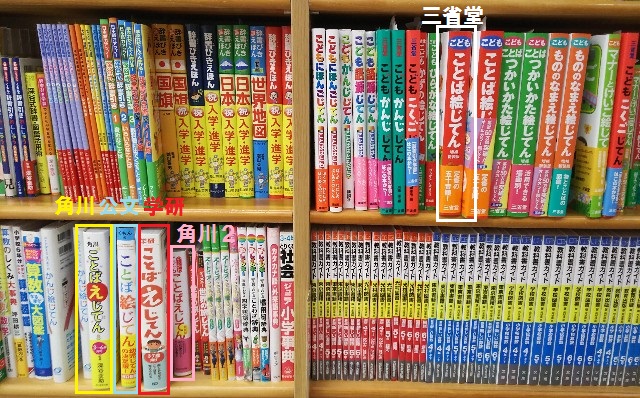 幼児向け辞典７冊 日本最大書店で実際に見比べてきた 選ぶ時の4つのポイント すみれもん