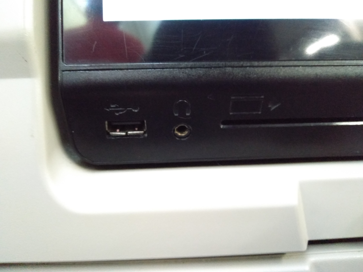 USBポートの写真