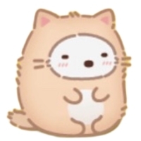 e016しろくまぽかぽかねこ風