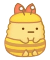 e035えびふらいのしっぽみつばち風