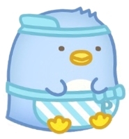 e043ぺんぎん(本物)アイス屋風