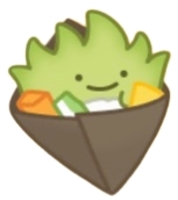 e071ざっそう手巻きずし風