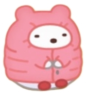 e073しろくまダウン風