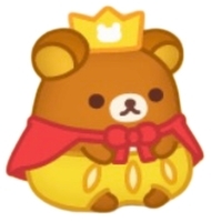 e076リラックマお祝い風