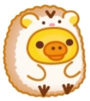 e100キイロイトリハリネズミ風