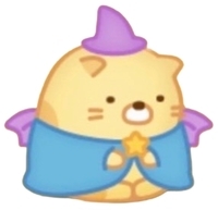 e167ねこ 青い月夜風