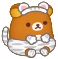 e173リラックマ ホワイトタイガー風