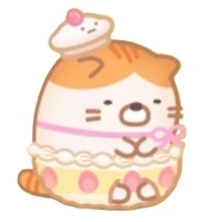 e182ねこのきょうだい(トラ) おかし屋さん風