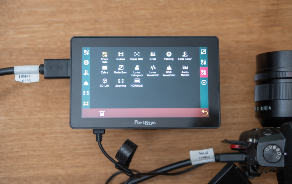 外部モニタでカメラ制御 Portkeys LH5P LUMIX BGH1/BS1Hに最適な