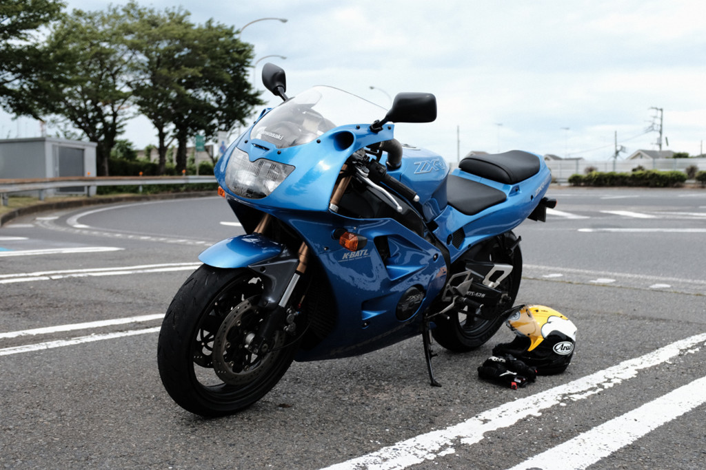 Kawasaki ZXR400 納車 - finders keepers