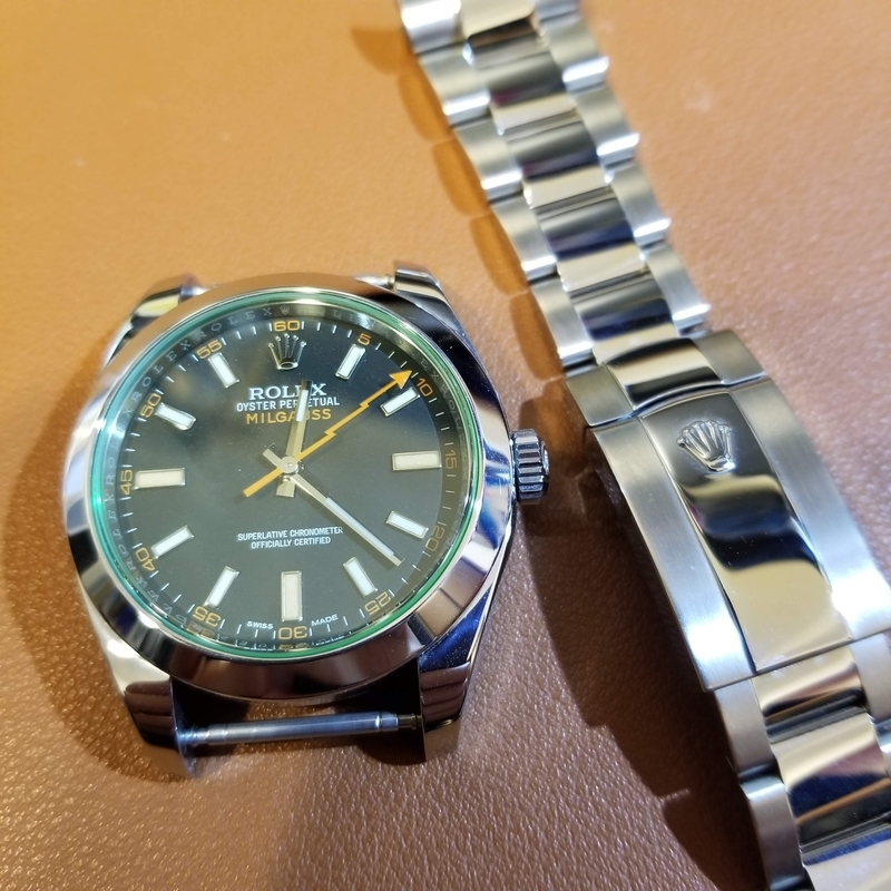 腕時計喫茶-Wristwatch-Tearoom- | 「さよならオイスターブレス」ミルガウス（116400GV）の重さに負けました